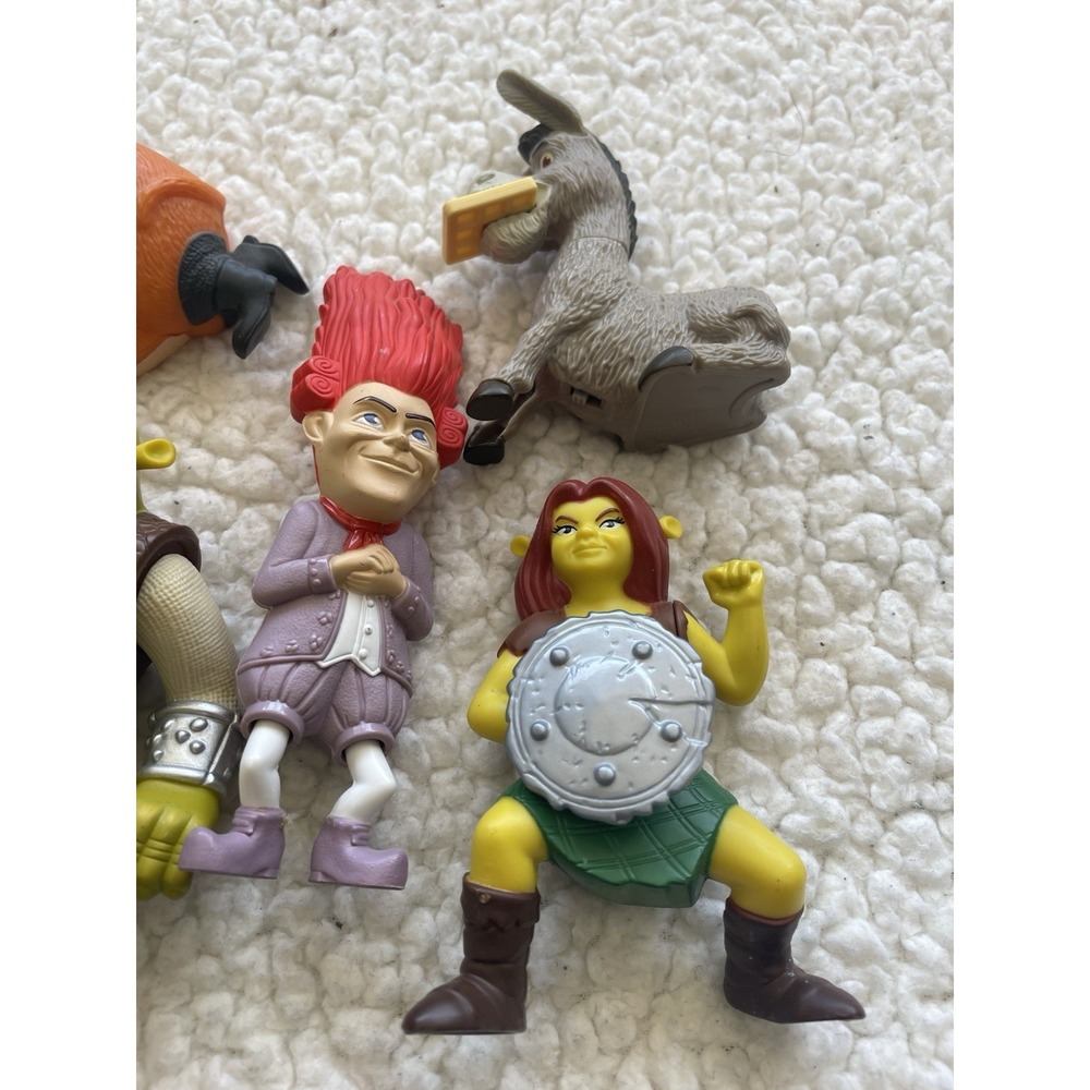 2007 Mcdonalds Shrek The Third Figures 5 Pieces - Picture 3 of 4